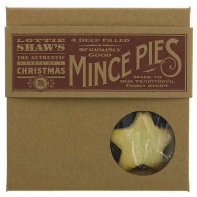Lottie Shaw's | Seriously Good Mince Pies | 280g