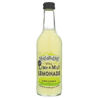 Hullabaloos Drinks | Still Lime & Mint Lemonade | 330ml