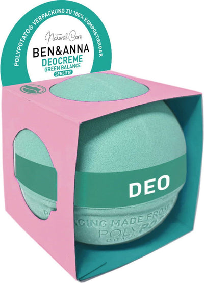 Ben & Anna | Deodorant Cream Green Balance | 40g