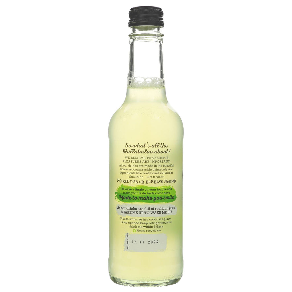 Gluten-free & vegan Still Elderflower Presse by Hullabaloos Drinks. Refreshing & delicious, perfect for any occasion.