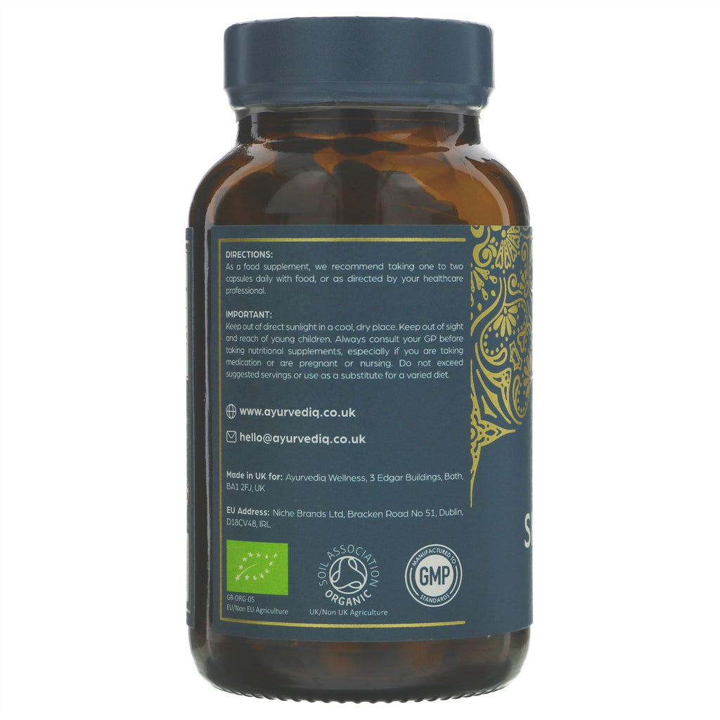 Organic Shatavari by Ayurvediq Wellness: Vegan & Organic. Enhance your wellness with this natural product.