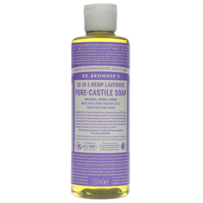 Dr Bronners | Lavender Castile Liquid Soap | 237ml