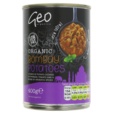 Geo Organics | Organic Bombay Potatoes | 400G
