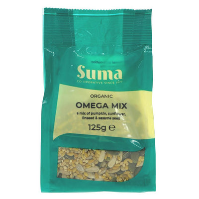 Suma | Omega Seed Mix - organic - pumpkin/sunflwr/linseed/sesame | 125g