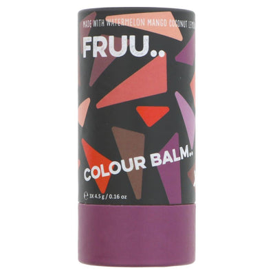 Fruu | Colour Balm Lip Trio - Coral,Strawberry,Mulberry | set