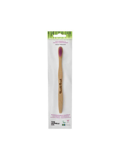 Humble | Adult Medium Flat Bamboo - flat bamboo toothbrush | 1