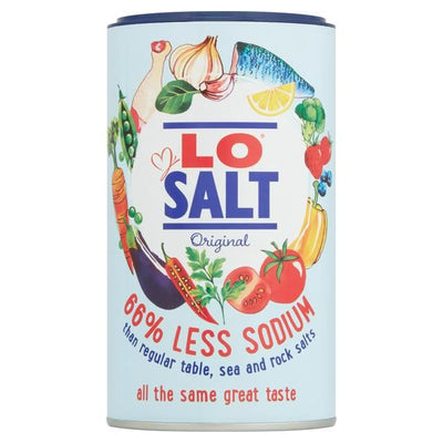 Sodium Reduced Salt by Losalt: Gluten Free, Vegan. Expertly blended natural mineral salts for maximum flavor & minimum sodium.