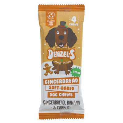 Denzel's | Christmas Dog Chew Gingerbread | 75g