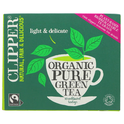 Clipper | FT Organic Green Tea | 80 bags