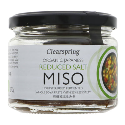 Clearspring | Japanese Reduced Salt Miso | 270G