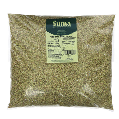 Suma | Buckwheat - Unroasted, Organic | 5 KG