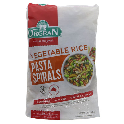 Orgran | Vegetable Rice Spirals | 250g