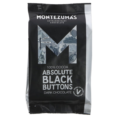 Montezuma's | Absolute Black Giant Buttons | 180G