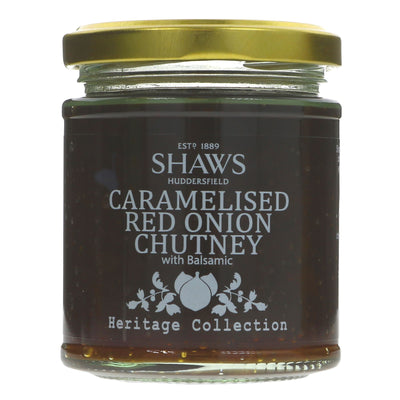 Shaws | Caramelised Red Onion Chutney | 195G