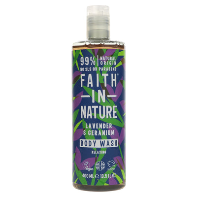 Faith In Nature | Faith Lavender & Geranium Foam Bath | 400ml