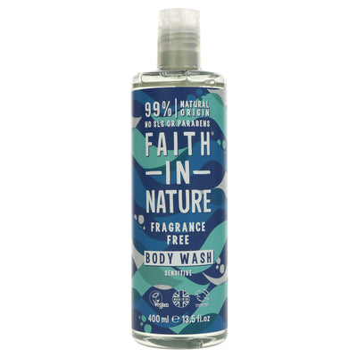 Faith In Nature | Body Wash - Fragrance Free | 400ML