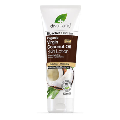 Dr Organic Coconut Body Lotion: Hydrate & nourish your skin with this organic lotion infused with the tropical goodness of coconuts.