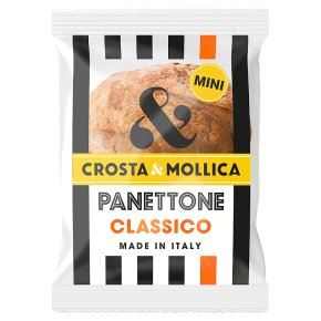 Classic Panettone by Crosta & Mollica. Traditional Italian holiday treat with a light, fluffy texture and rich, sweet flavor. Perfect for sharing & gifting.