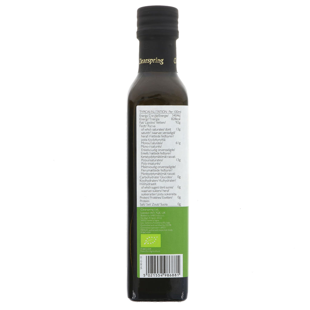 Clearspring Organic Avocado Oil - Rich, Creamy Flavor for Dressings and High-Temp Cooking. No Chemicals Used! Vegan.