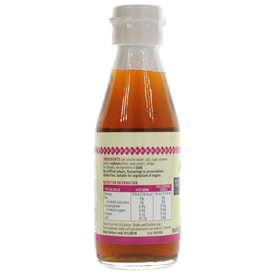 Authentic Thai Vegan 'Fish' Sauce - Gluten-Free, No Added Sugar - Perfect for Enhancing Flavors in Stir-Fries, Noodles & Dips.