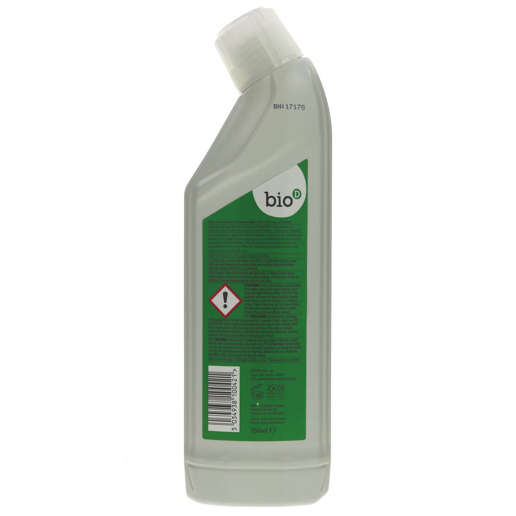 Bio D Pine & Cedarwood Toilet Cleaner - Refreshing vegan and eco-friendly option for a clean and fresh bathroom.