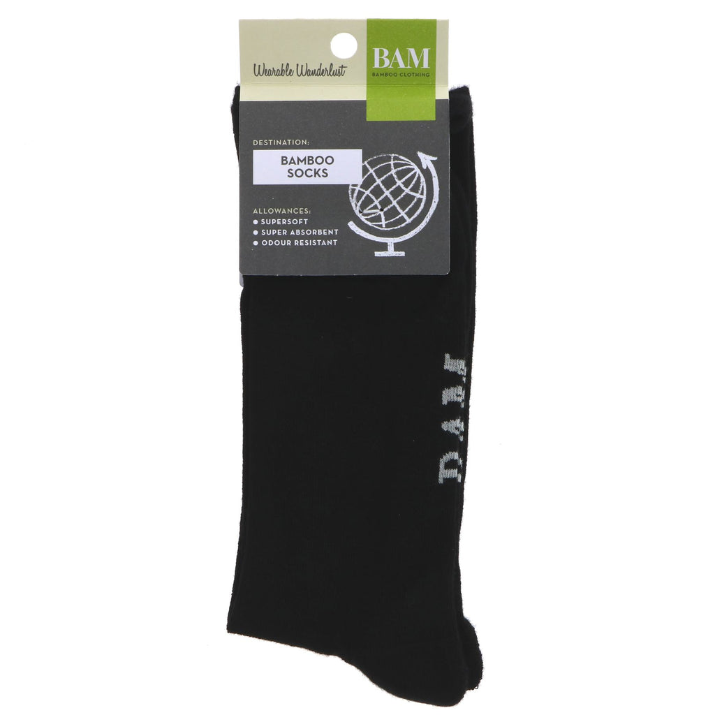 24 pairs of eco-friendly, black bamboo socks in size 8-11. Soft, durable, and perfect for everyday wear. Upgrade your sock game now! #vegan #ecofriendly