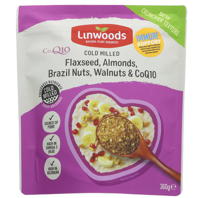 Linwoods | Flax,almond,brazil,walnut,q10 | 360G