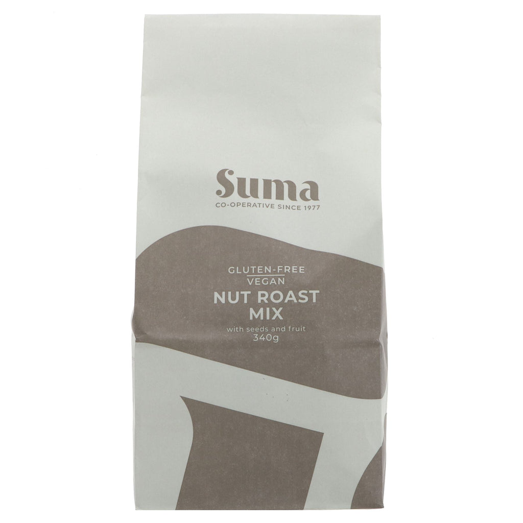 Suma Nut Roast Mix - Gluten-Free Vegan Nut Roast with Nuts. Perfect for lunch, dinner, or as a savory snack. No VAT. Available at Superfood Market since 2014. Part of the Food & Drink Collection.