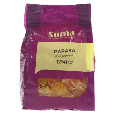Suma | Papaya - Diced and Crystallised | 125g