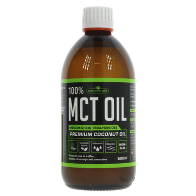 Natures Aid | Natures Aid 100% Pure Mct Oil | 500ml