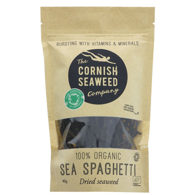 Cornish Seaweed | Organic Sea Spaghetti | 40g