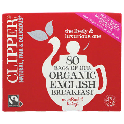 Clipper | English Breakfast Organic | 80 bags