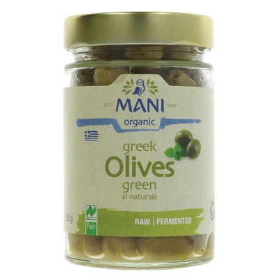 Mani | Og Green Olives Al Naturel | 205G