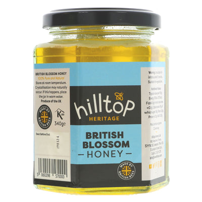 Hilltop Honey | British Blossom Honey | 340g