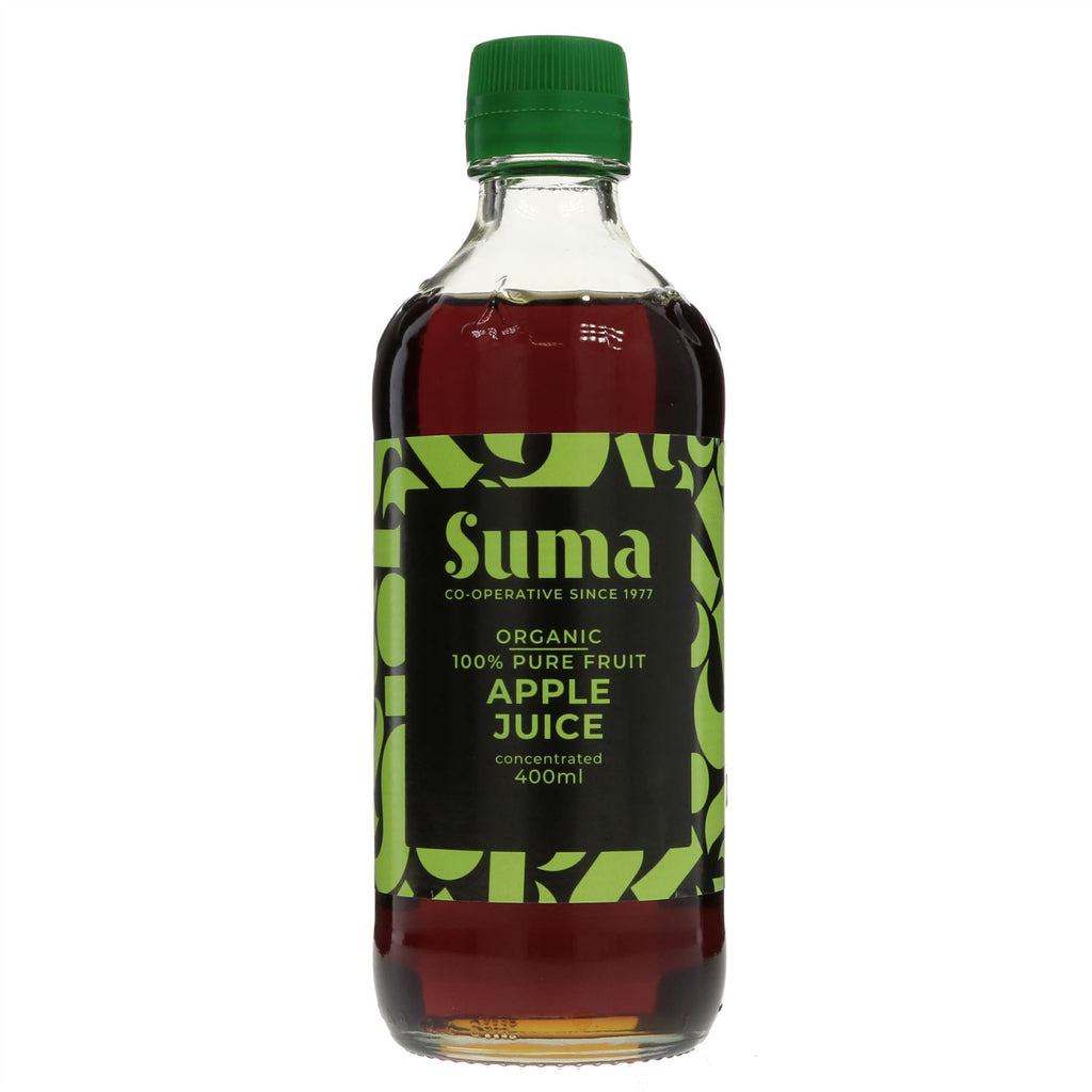 Suma Organic Apple Juice - 400ML - Pure & Delicious - Perfect for Health & Baking - Vegan Friendly