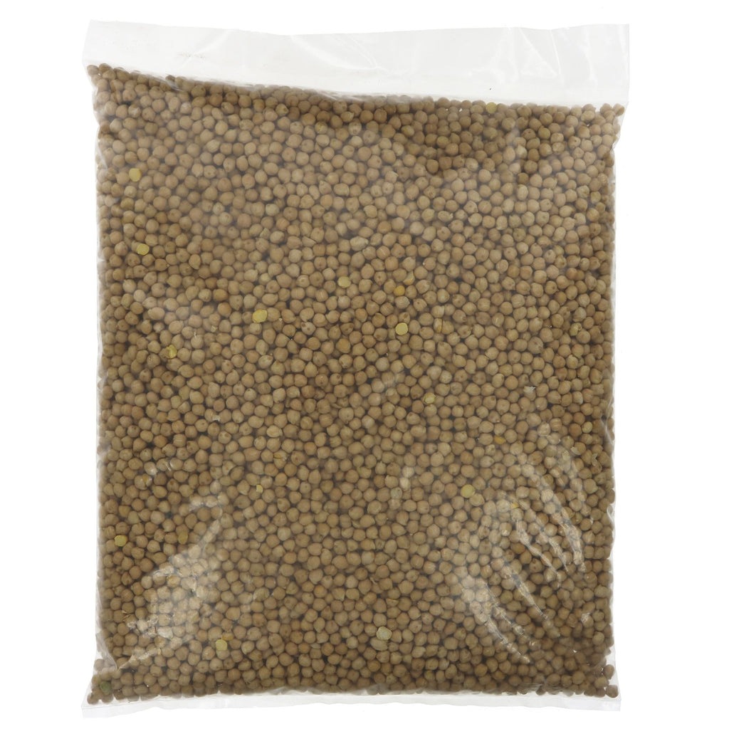 Suma Chickpeas - 3KG vegan option, perfect for curries or mash with onions and spices for savoury rissoles and falafels. May contain traces of nut.