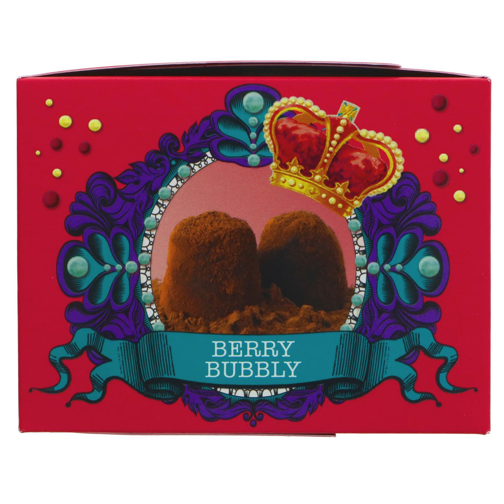 Monty Bojangles Berry Bubbly Truffle | 150g | Bursting with raspberry flavor and popping candy | No Added Sugar