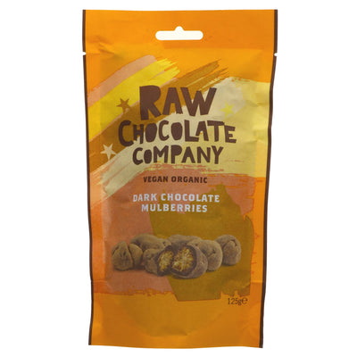 Raw Chocolate Company | Chocolate Covered Mulberries | 125G