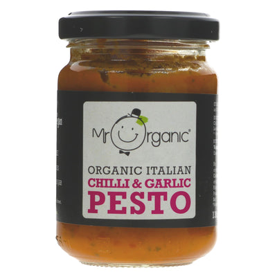 Mr Organic | Chilli & Garlic Pesto | 130G