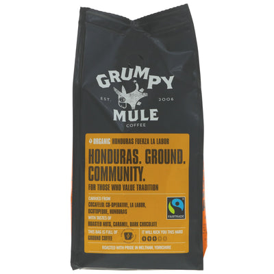 Grumpy Mule | Honduras Fuerza La Labor - Dark Choc, Toffee, Pecan Nuts | 227g