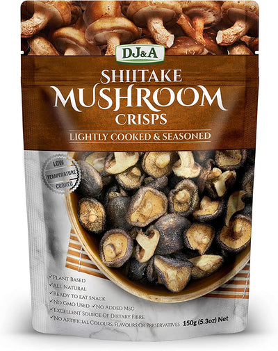 Dj&A | Shiitake Mushroom Crisps | 30g