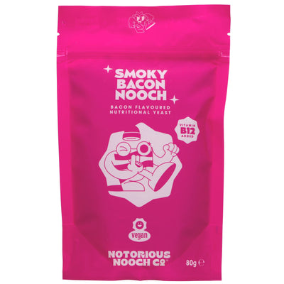 Notorious Nooch | B12 Smoky Bacon Nooch | 80g