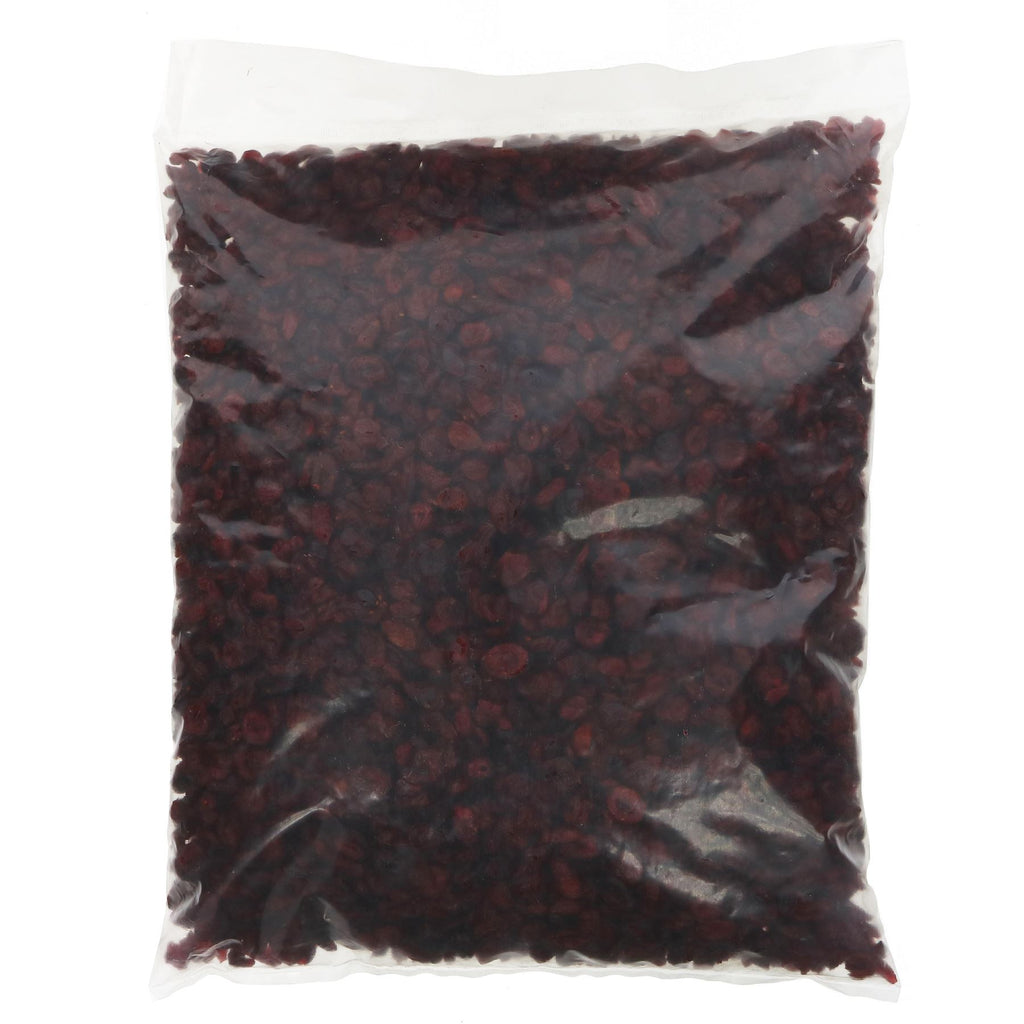 Suma Dried Cranberries - Tart, Tangy and Vegan Snack - No Added Sugar - 2.5 KG.