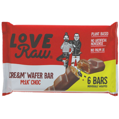 Love Raw | Vegan Cre&m Wafer Multipack | 129g
