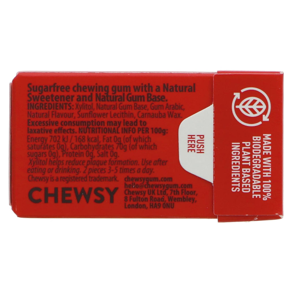 Chewsy Cinnamon Gum: Vegan, Plastic-Free, Delicious & Guilt-Free!