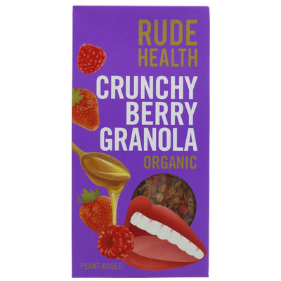 Rude Health | Crunchy Berry Granola - Granola | 400g