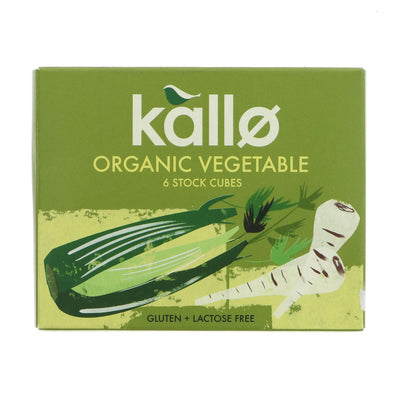 Kallo | Vegetable Stock Cubes | 66g