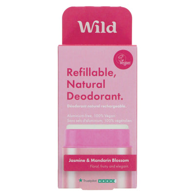 Wild | Deodorant Pink Case - With Jasmin & Mandarin Deo | 40g