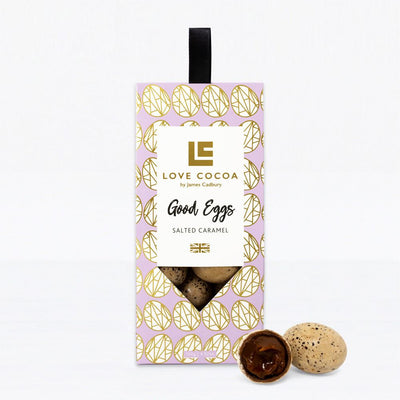 Love Cocoa | Good Eggs - Gooey Salt Caramel | 100g