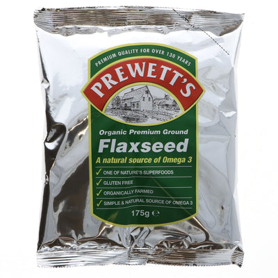 Prewett's | Organic Ground Flaxseed | 175G